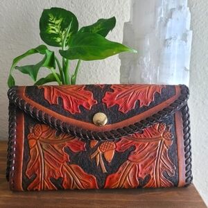 Vintage Hand Tooled Wallet